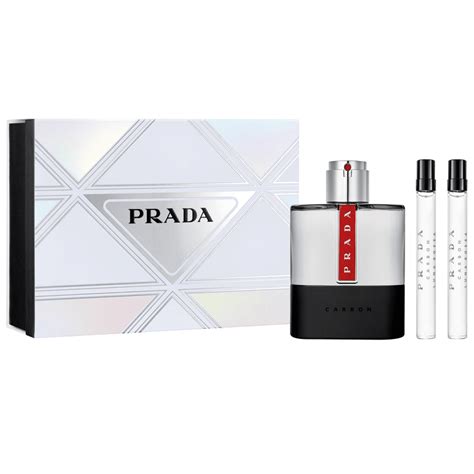 prada carbon 100ml gift set|prada luna rossa carbon fragrantica.